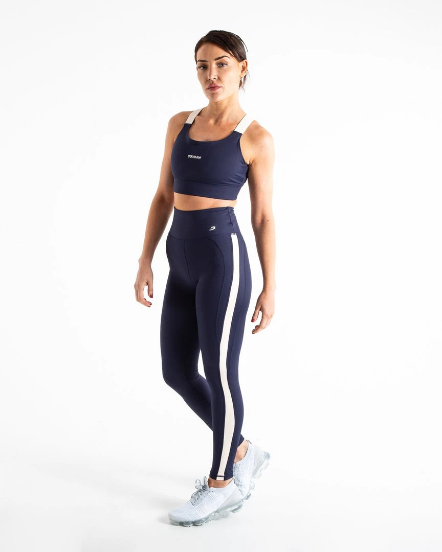 BOXRAW Women Alicia Leggings - Navy Clothing 8 BOXRAW Women Alicia Leggings - Navy Clothing