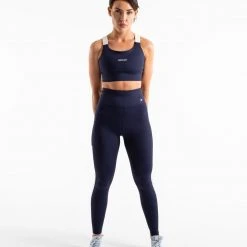 BOXRAW Women Alicia Sports Bra - Navy Clothing