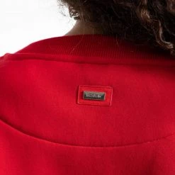 BOXRAW Women Johnson Cropped Sweatshirt - Red Clothing 11 BOXRAW Women Johnson Cropped Sweatshirt - Red Clothing