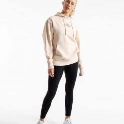 BOXRAW Women Established Unisex Hoodie - Stone Clothing