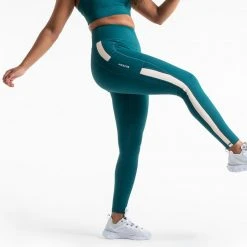 BOXRAW Women Alicia Leggings - Teal 10 BOXRAW Women Alicia Leggings - Teal