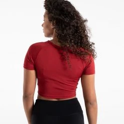BOXRAW Women Crop Top - Red