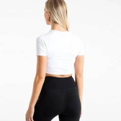 BOXRAW Women Crop Top - White