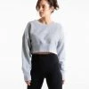 BOXRAW Women Johnson Cropped Sweatshirt - Grey Clothing