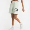 BOXRAW Women Clothing Boyfriend Shorts - Mint