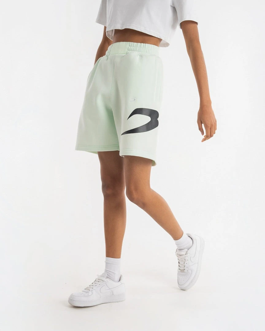 BOXRAW Women Clothing Boyfriend Shorts - Mint 1 BOXRAW Women Clothing Boyfriend Shorts - Mint