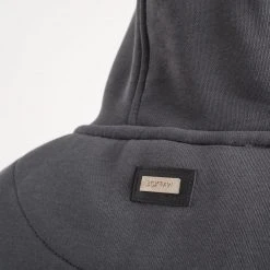 BOXRAW Women New Releases Johnson Cropped Hoodie - Charcoal