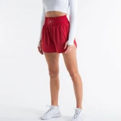 BOXRAW Women Kaliesha Shorts - Red 10 BOXRAW Women Kaliesha Shorts - Red