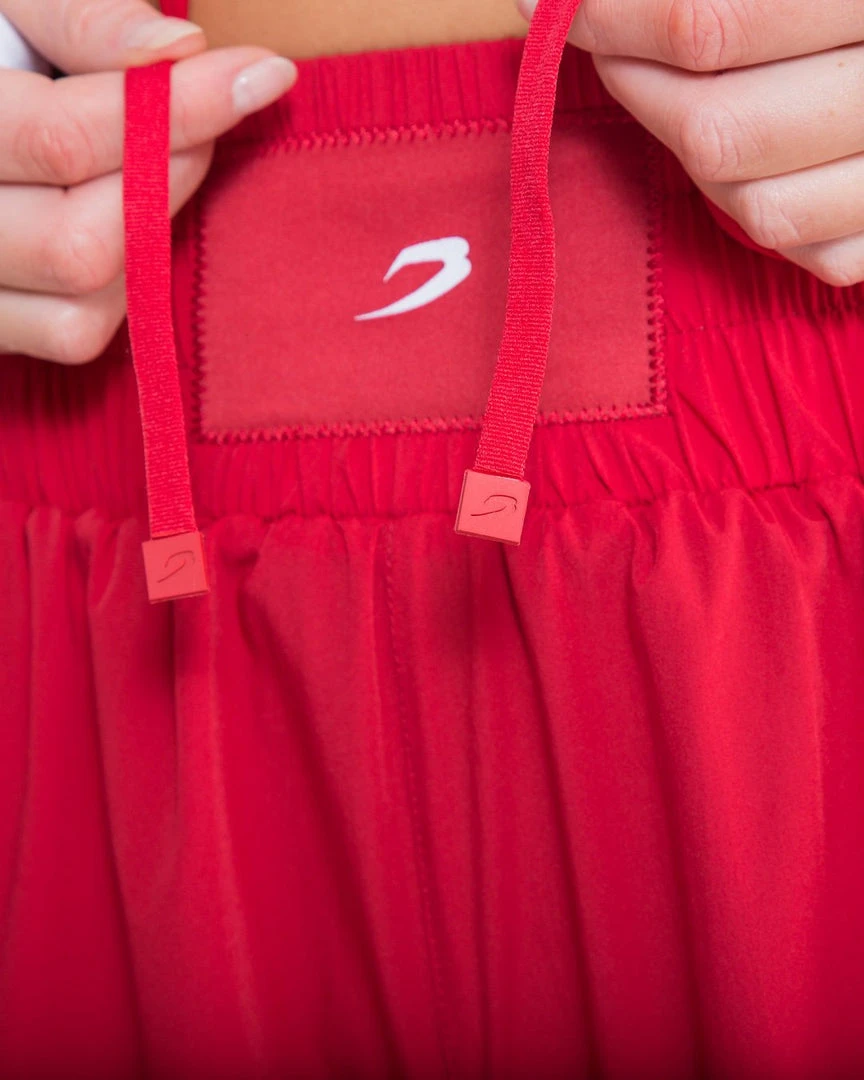 BOXRAW Women Kaliesha Shorts - Red 7 BOXRAW Women Kaliesha Shorts - Red