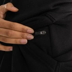 BOXRAW Women Oversized Strike Hoodie - Black