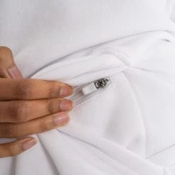 BOXRAW Women Oversized Strike Hoodie - White