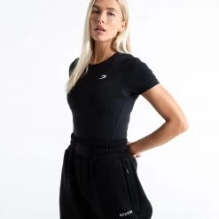 BOXRAW Women Clothing Strike T-Shirt - Black