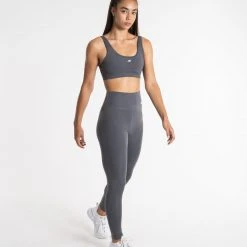 BOXRAW Women Velez Sports Bra - Charcoal Clothing