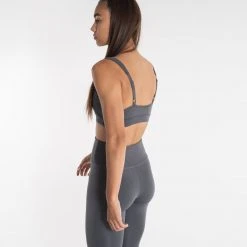 BOXRAW Women Velez Sports Bra - Charcoal Clothing
