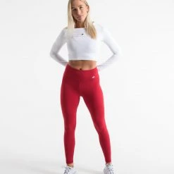 BOXRAW Women Boxing Essentials Velez Leggings - Red 15 BOXRAW Women Boxing Essentials Velez Leggings - Red