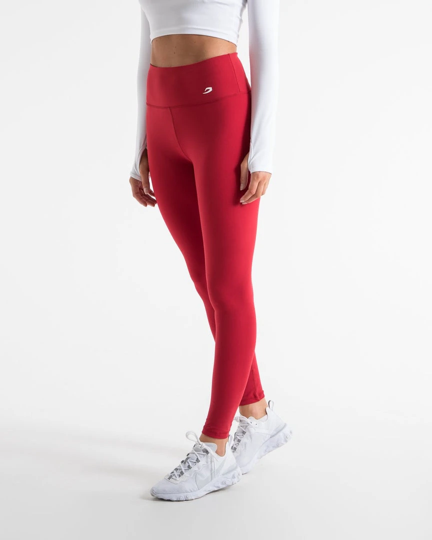 BOXRAW Women Boxing Essentials Velez Leggings - Red 1 BOXRAW Women Boxing Essentials Velez Leggings - Red