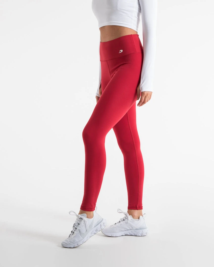 BOXRAW Women Boxing Essentials Velez Leggings - Red 3 BOXRAW Women Boxing Essentials Velez Leggings - Red