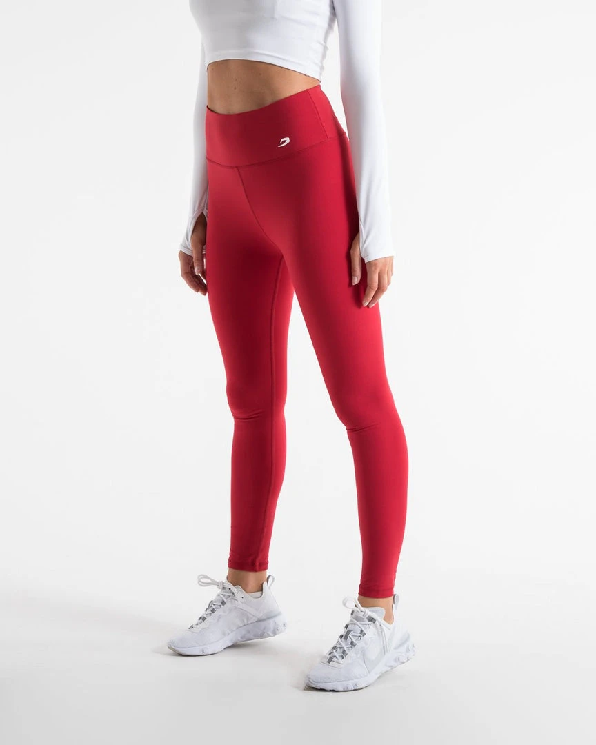 BOXRAW Women Boxing Essentials Velez Leggings - Red 4 BOXRAW Women Boxing Essentials Velez Leggings - Red