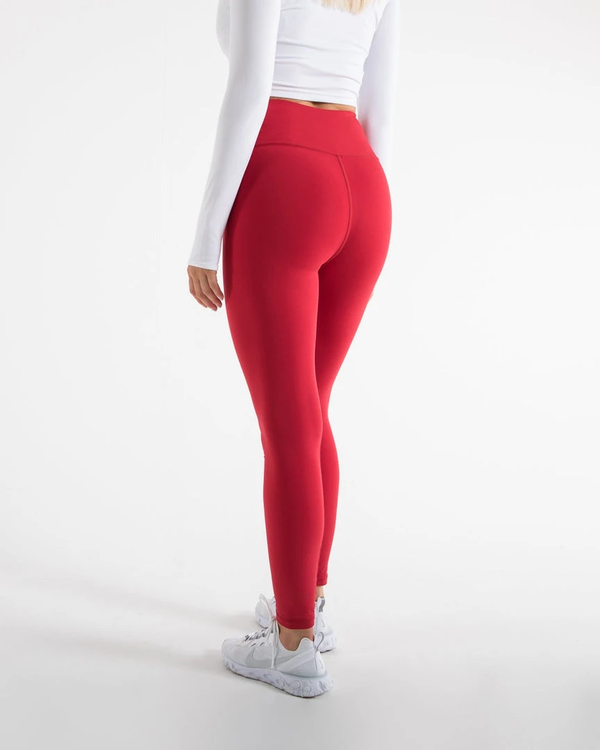BOXRAW Women Boxing Essentials Velez Leggings - Red 5 BOXRAW Women Boxing Essentials Velez Leggings - Red