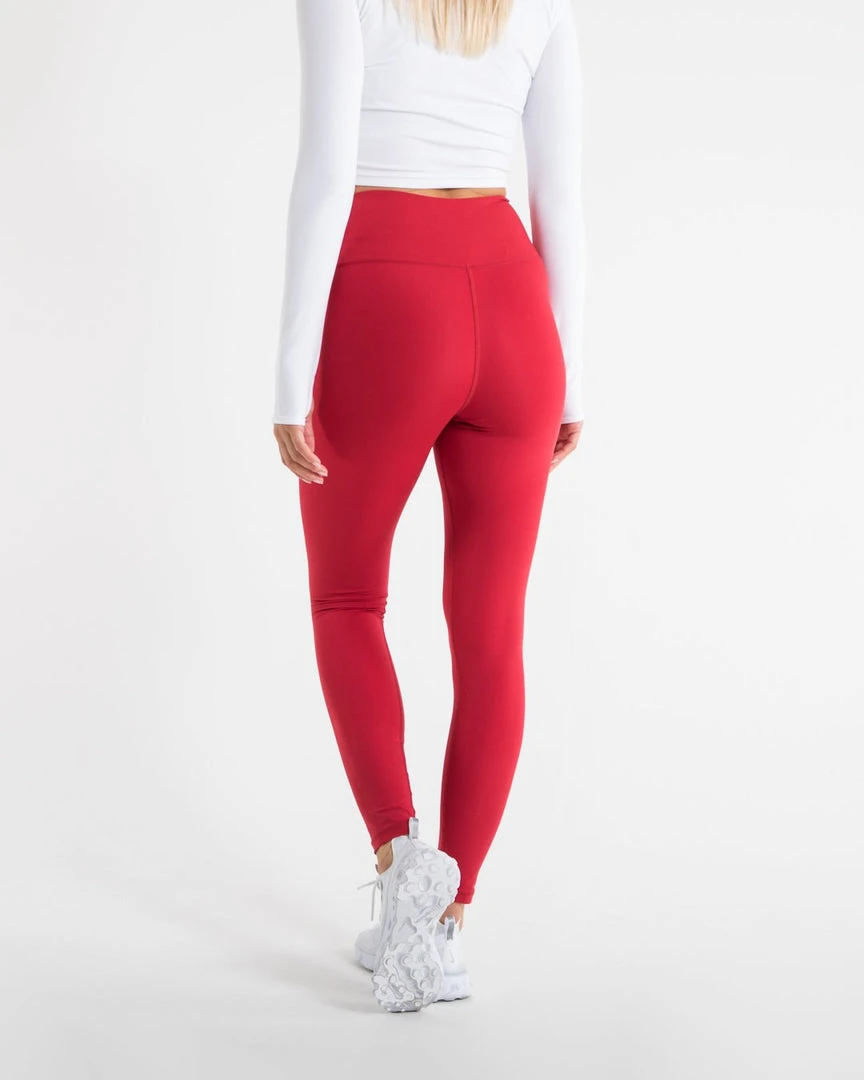 BOXRAW Women Boxing Essentials Velez Leggings - Red 6 BOXRAW Women Boxing Essentials Velez Leggings - Red
