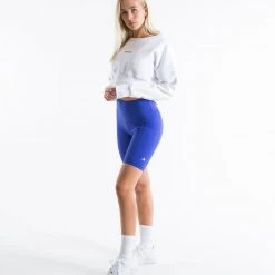 BOXRAW Women Velez Cycling Shorts - Electric Blue Clothing