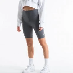 BOXRAW Women Velez Cycling Shorts - Charcoal