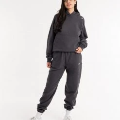 BOXRAW Women Winstone Hoodie - Charcoal 19 BOXRAW Women Winstone Hoodie - Charcoal