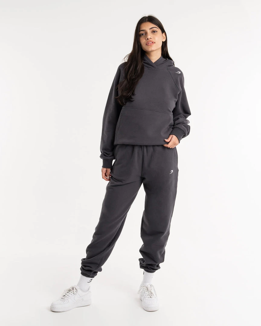 BOXRAW Women Winstone Hoodie - Charcoal 10 BOXRAW Women Winstone Hoodie - Charcoal