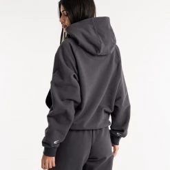 BOXRAW Women Winstone Hoodie - Charcoal 14 BOXRAW Women Winstone Hoodie - Charcoal