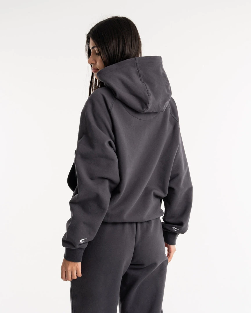 BOXRAW Women Winstone Hoodie - Charcoal 5 BOXRAW Women Winstone Hoodie - Charcoal