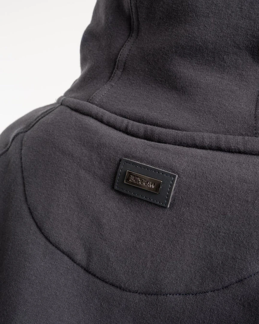BOXRAW Women Winstone Hoodie - Charcoal 7 BOXRAW Women Winstone Hoodie - Charcoal