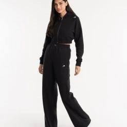 BOXRAW Women Winstone Wide Leg Bottoms - Black New Releases
