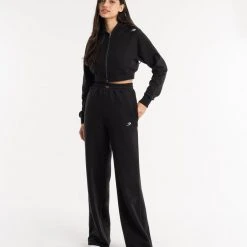 BOXRAW Women Winstone Wide Leg Bottoms - Black New Releases