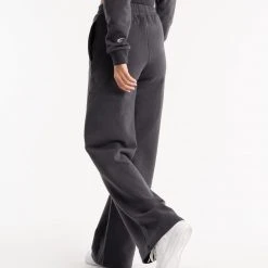 BOXRAW Women Winstone Wide Leg Bottoms - Charcoal 11 BOXRAW Women Winstone Wide Leg Bottoms - Charcoal