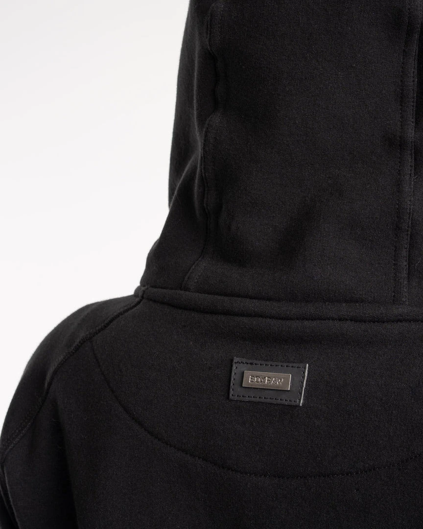 BOXRAW Women New Releases Winstone Cropped Zip Hoodie - Black 9 BOXRAW Women New Releases Winstone Cropped Zip Hoodie - Black