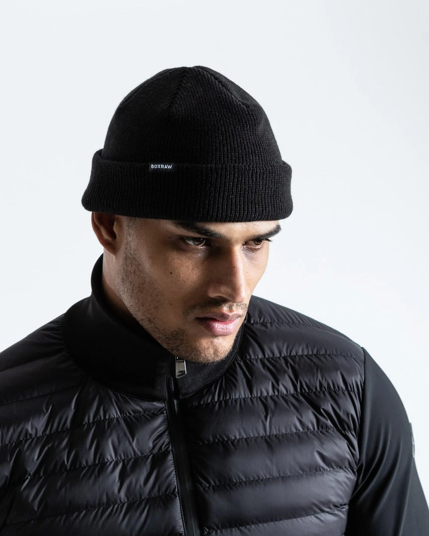 BOXRAW Accessories Clothing BOXRAW Beanie Hat - Black 1 BOXRAW Accessories Clothing BOXRAW Beanie Hat - Black