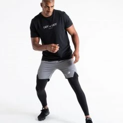 BOXRAW Men Clothing You Vs. You T-Shirt - Black