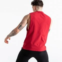 BOXRAW Men You Vs. You Muscle Tank - Red Clothing 10 BOXRAW Men You Vs. You Muscle Tank - Red Clothing
