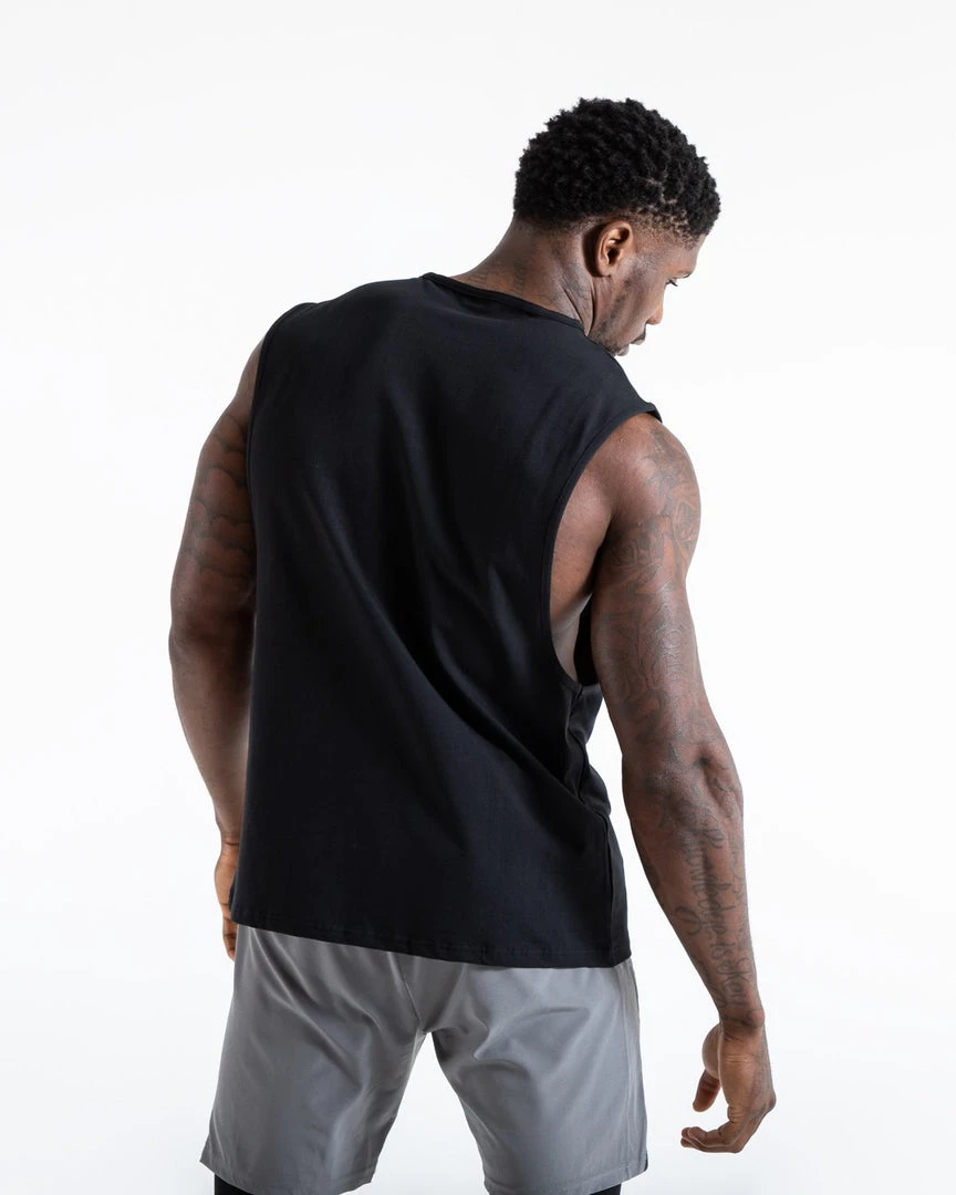 BOXRAW Men Clothing You Vs. You Muscle Tank - Black 5 BOXRAW Men Clothing You Vs. You Muscle Tank - Black