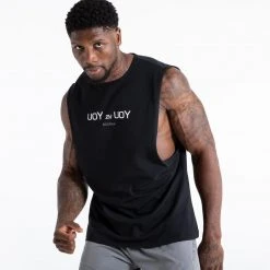 BOXRAW Men Clothing You Vs. You Muscle Tank - Black 9 BOXRAW Men Clothing You Vs. You Muscle Tank - Black