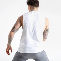 BOXRAW Men You Vs. You Muscle Tank - White