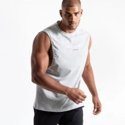 BOXRAW Men You Vs. You Muscle Tank - Grey 8 BOXRAW Men You Vs. You Muscle Tank - Grey