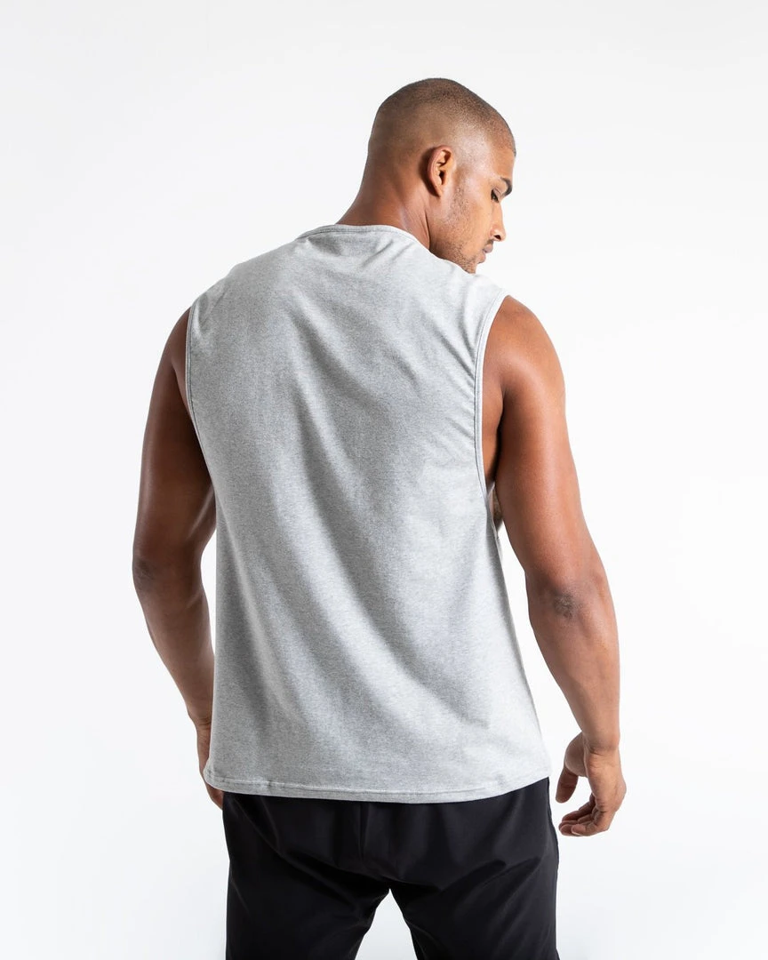 BOXRAW Men You Vs. You Muscle Tank - Grey 5 BOXRAW Men You Vs. You Muscle Tank - Grey