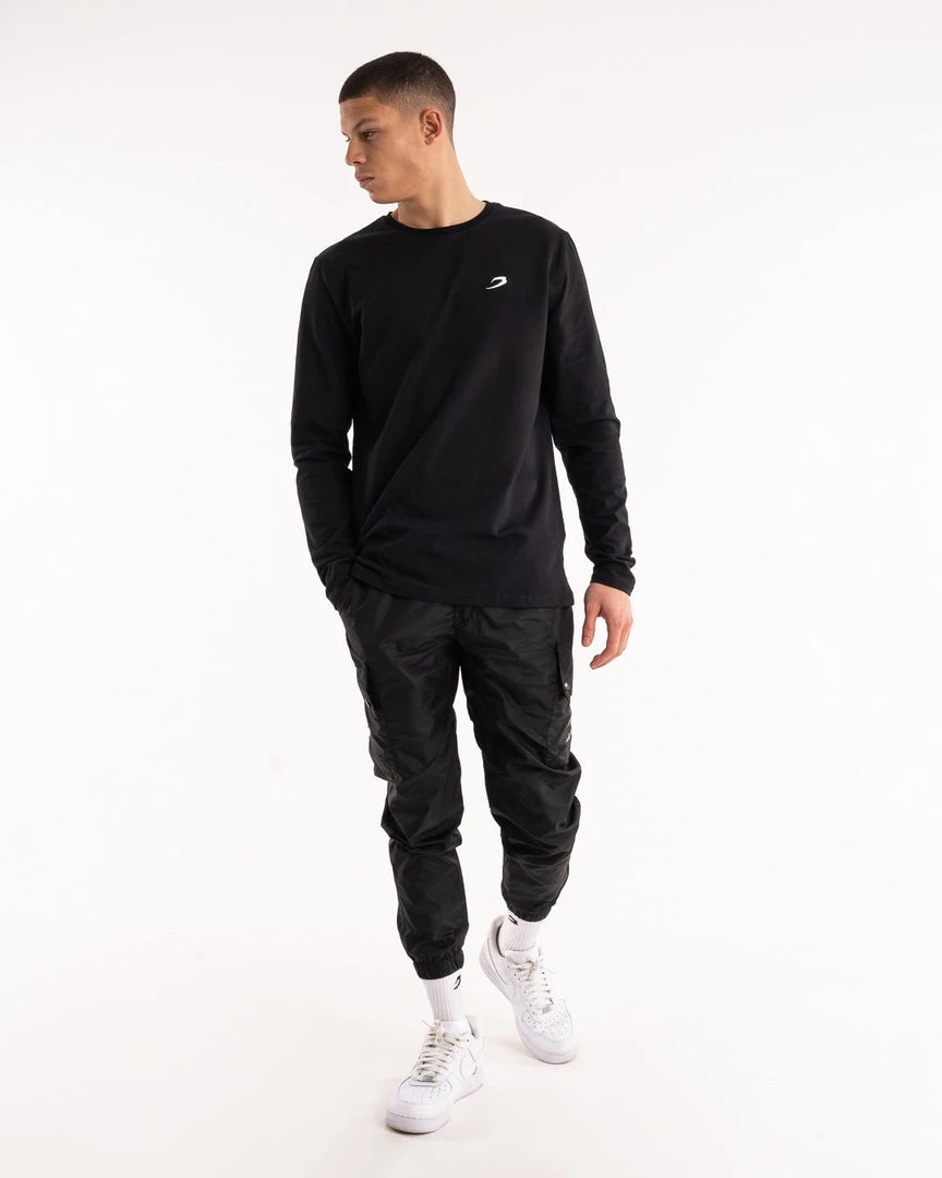 BOXRAW Men Strike Long Sleeve T-Shirt - Black 2 BOXRAW Men Strike Long Sleeve T-Shirt - Black