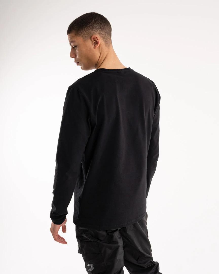 BOXRAW Men Strike Long Sleeve T-Shirt - Black 4 BOXRAW Men Strike Long Sleeve T-Shirt - Black