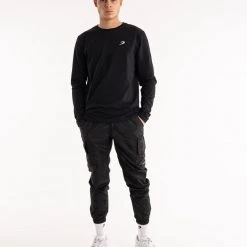 BOXRAW Men Strike Long Sleeve T-Shirt - Black 12 BOXRAW Men Strike Long Sleeve T-Shirt - Black