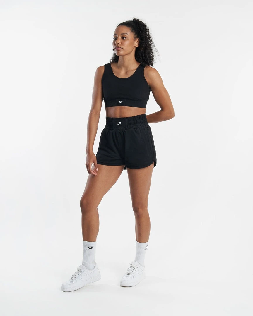 BOXRAW Women Best Sellers Kim Crop Top - Black 2 BOXRAW Women Best Sellers Kim Crop Top - Black