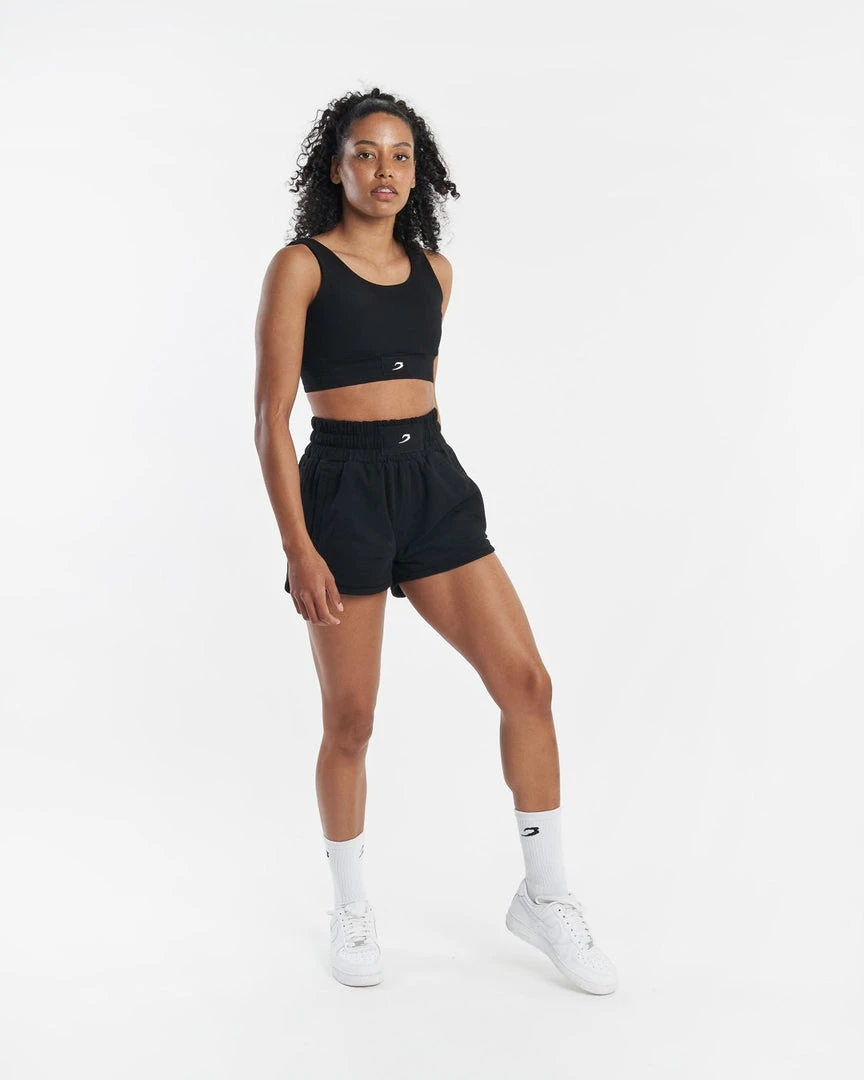 BOXRAW Women Best Sellers Kim Crop Top - Black 6 BOXRAW Women Best Sellers Kim Crop Top - Black