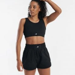 BOXRAW Women Best Sellers Kim Crop Top - Black 8 BOXRAW Women Best Sellers Kim Crop Top - Black