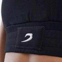 BOXRAW Women Best Sellers Kim Crop Top - Black 10 BOXRAW Women Best Sellers Kim Crop Top - Black